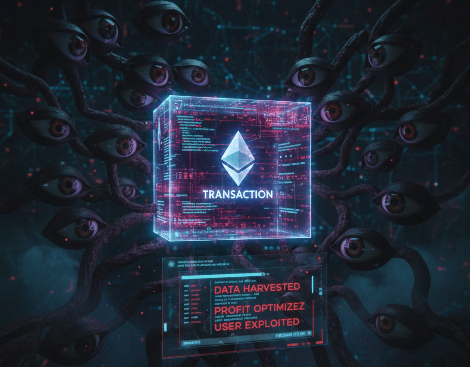 Prying eyes analyzing Ethereum transactions